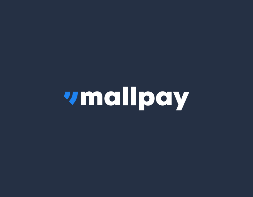 Mallpay logo on dark background